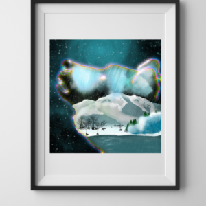 Visionary Surrealism Bear Art