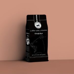 Limited Edition Specialty Coffee | Grizzly Bear Roast | Grade 1 Whole Bean or Ground